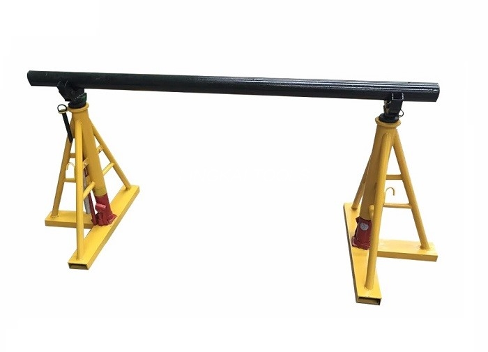 Manuaalajamiga kaablitrummelpesa 3T - 20T toetav kaablirulli stringing