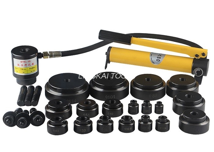 SYK-8 mudeli hüdrauliline perforaator, 100 KN käik, 25 mm pehme terase jaoks